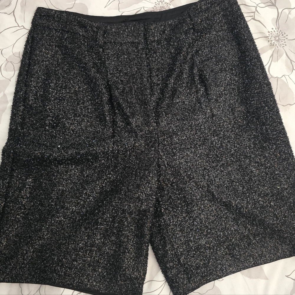 Express Black Sequins Women's Shorts